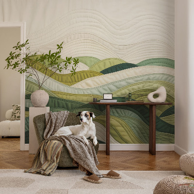 Fototapete aus Vlies mit dem Motiv „Fabric Hills“