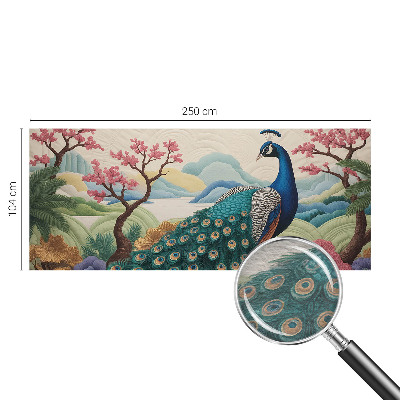 Vlies-Fototapete fürs Schlafzimmer Exotische Schönheit