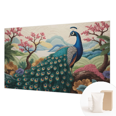 Vlies-Fototapete fürs Schlafzimmer Exotische Schönheit