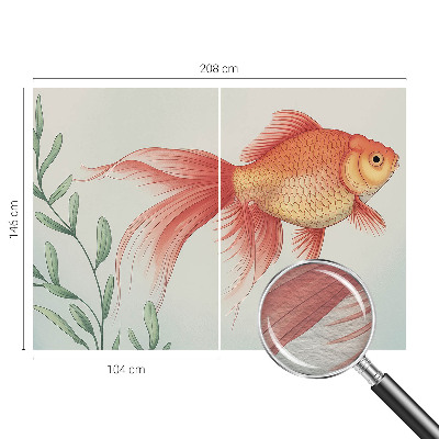 Vliestapete fürs Wohnzimmer mit wasserschutzfreundlicher Oberfläche mit dekorativem Design