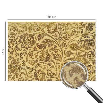 Wand-Fototapete mit Blumenmuster