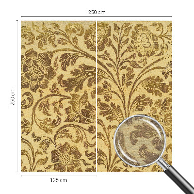 Wand-Fototapete mit Blumenmuster