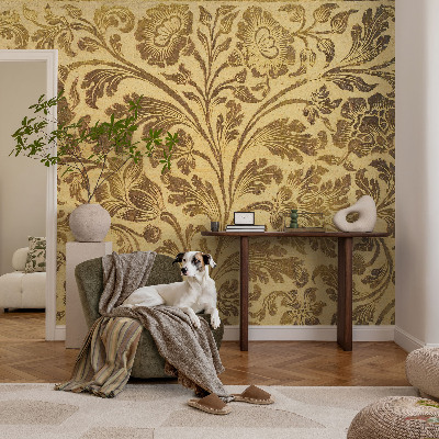 Wand-Fototapete Blumenmuster