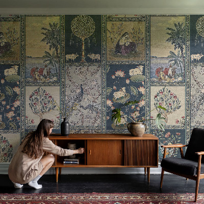 Wandtapete Romantische Szene