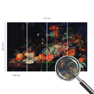 Fototapete fürs Wohnzimmer mit dem Motiv „Fruchtige Fülle“