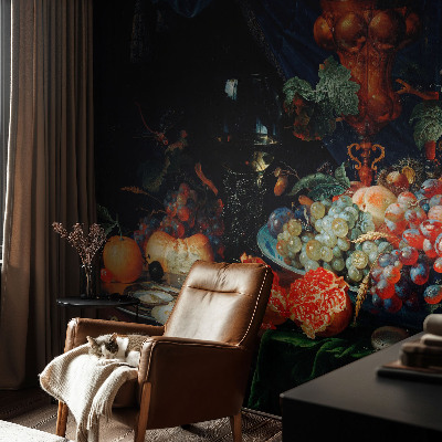 Fototapete fürs Wohnzimmer mit dem Motiv „Fruchtige Fülle“