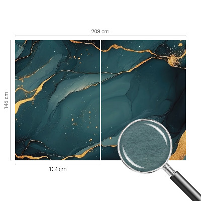 Fototapete fürs Schlafzimmer Dunkelblaue Abstraktion