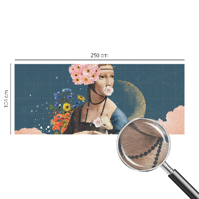 Motivtapete aus Vlies Florale Eleganz