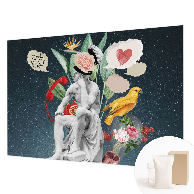 Fototapete aus Vlies mit surrealistischer Kunst als Motiv