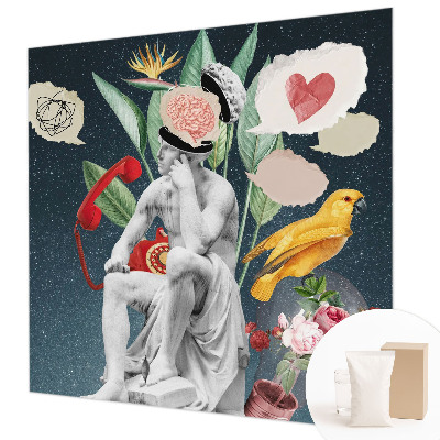 Fototapete aus Vlies mit surrealistischer Kunst als Motiv