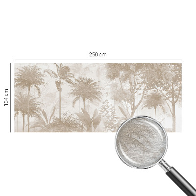Moderne Vlies-Fototapete mit tropischer Landschaft