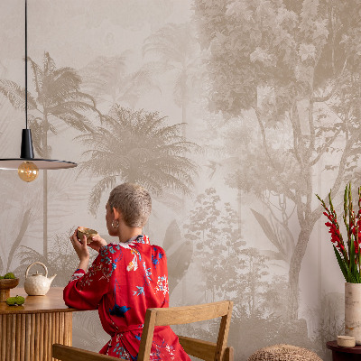 Moderne Vlies-Fototapete Tropische Landschaft
