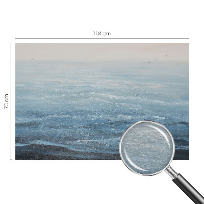 Motivtapete mit dem Motiv „Das Meer ist ruhig“