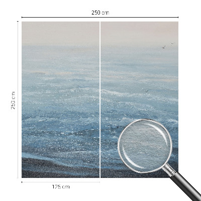 Motivtapete mit dem Motiv „Das Meer ist ruhig“