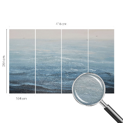Motivtapete mit dem Motiv „Das Meer ist ruhig“