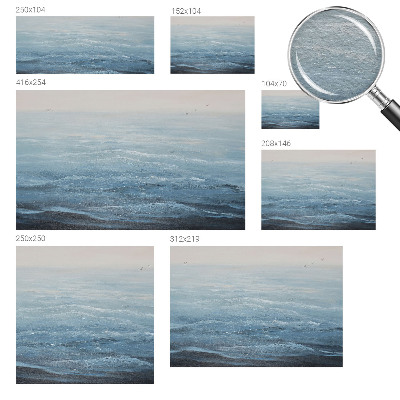 Motivtapete mit dem Motiv „Das Meer ist ruhig“