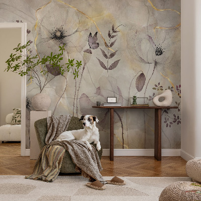 Wand-Fototapete Zarte Blüten