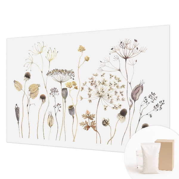 Fototapete mit Motiv von Wildblumen