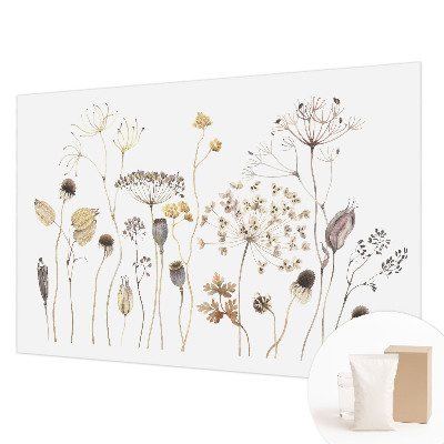 Fototapete mit Motiv von Wildblumen