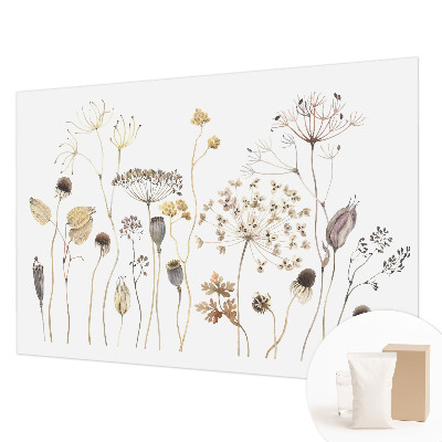 Fototapete mit Motiv von Wildblumen