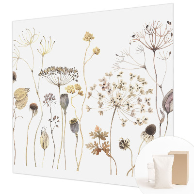Fototapete mit Motiv von Wildblumen
