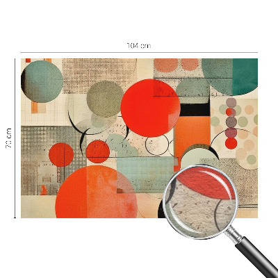 Dekorative Wand-Fototapete Farbenfrohe Abstraktion