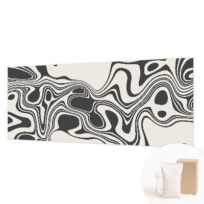 Vlies-Fototapete mit dynamischen Linien als modernes Wandmotiv