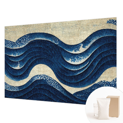 Fototapete fürs Schlafzimmer Ozeanische Formen