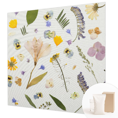 Vlies-Fototapete fürs Schlafzimmer mit Frühlingsblumen-Motiv
