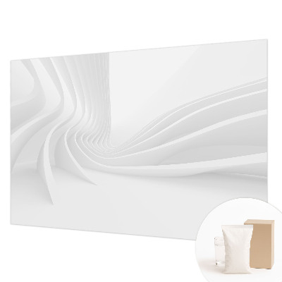 Bedruckte Vlies-Fototapete mit Wellenlinien-Motiv