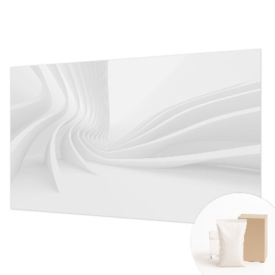 Bedruckte Vlies-Fototapete mit Wellenlinien-Motiv