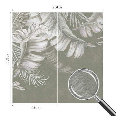 Motivtapete Zarte Blätter