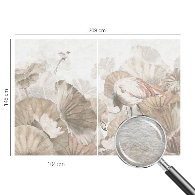 Wand-Fototapete mit einem eleganten Naturmotiv