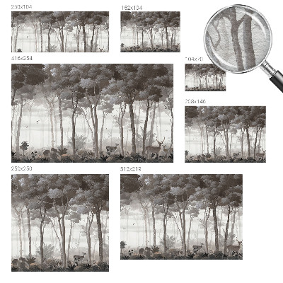 Bildtapete Waldmagie