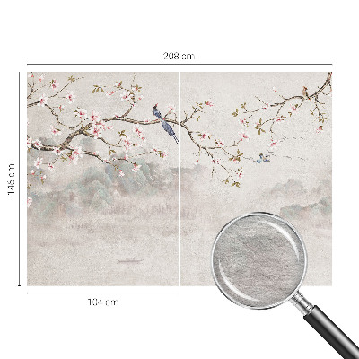 Bedruckte Vlies-Fototapete mit orientalischer Landschaft als Motiv