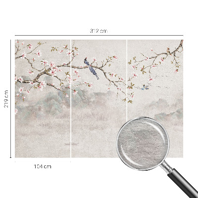 Bedruckte Vlies-Fototapete mit orientalischer Landschaft als Motiv