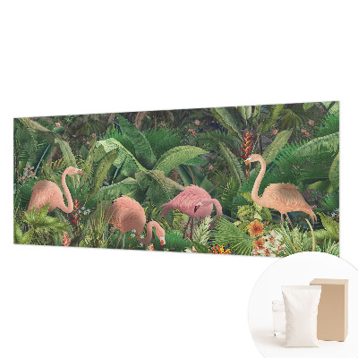 Vlies-Fototapete fürs Kinderzimmer mit rosa Flamingos als Motiv
