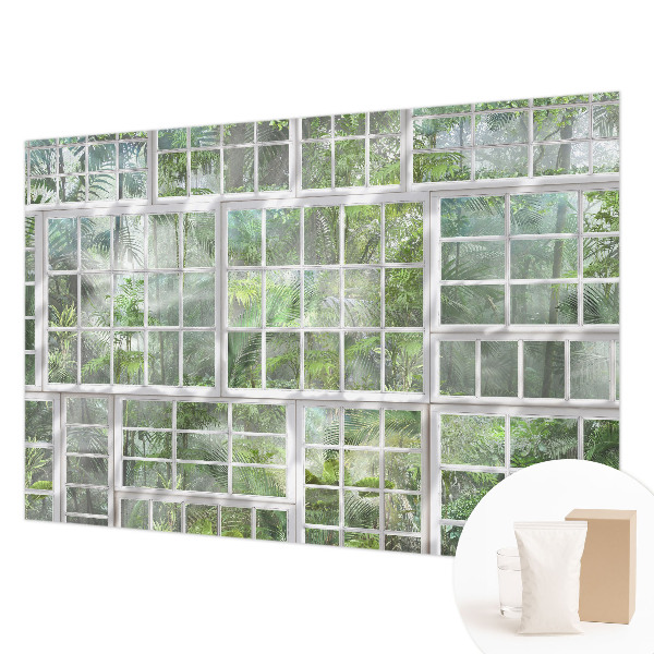 Motivtapete Grüner Wald