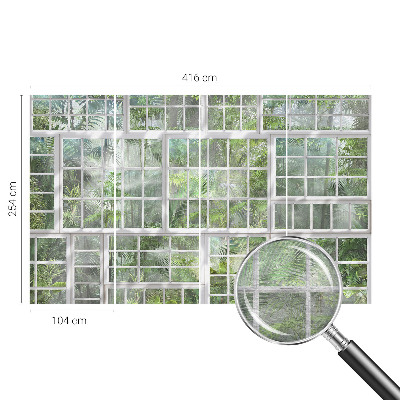 Motivtapete Grüner Wald