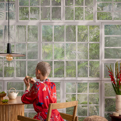 Motivtapete Grüner Wald