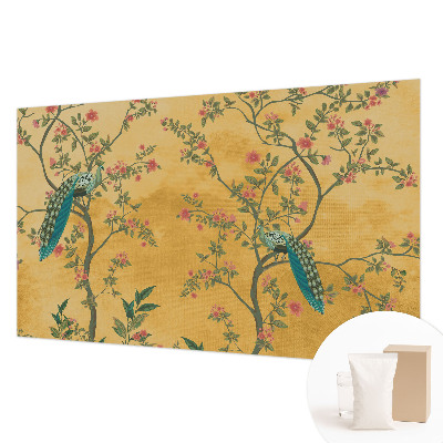 Wand-Fototapete Pfauenbäume