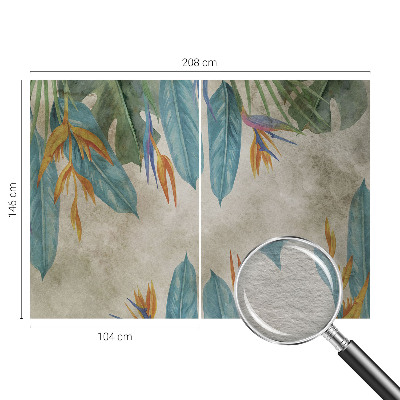 Fototapete Tropische Blumen