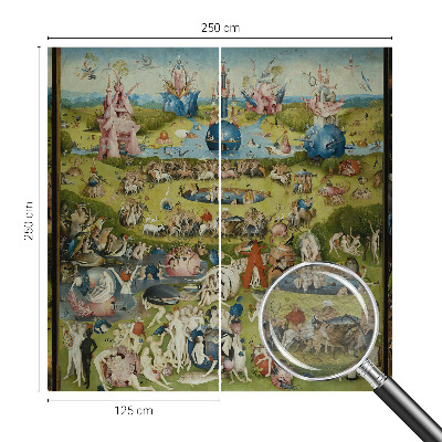 Fototapete fürs Wohnzimmer mit dem Motiv „Der geheime Garten“