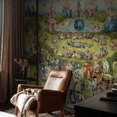 Fototapete fürs Wohnzimmer mit dem Motiv „Der geheime Garten“