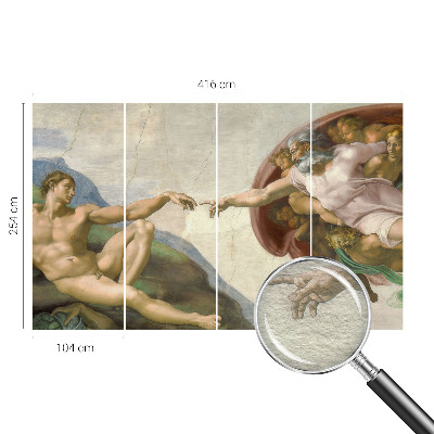 Fototapete fürs Schlafzimmer Spiritueller Kontakt