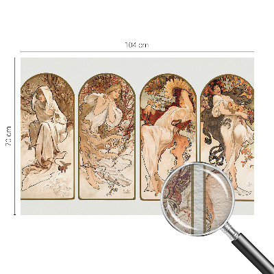 Fototapete fürs Kinderzimmer Poren bei Frauen