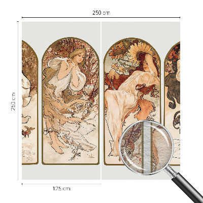 Fototapete fürs Kinderzimmer Poren bei Frauen