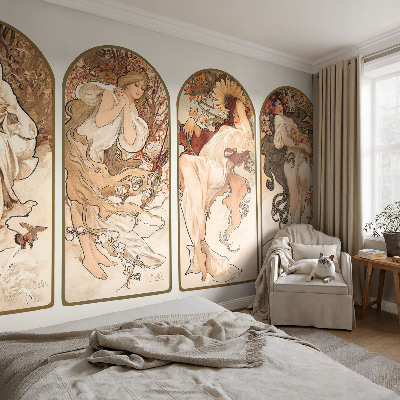 Fototapete fürs Kinderzimmer Poren bei Frauen