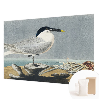 Fototapete fürs Schlafzimmer mit einem ornithologischen Motiv für das Schlafzimmer