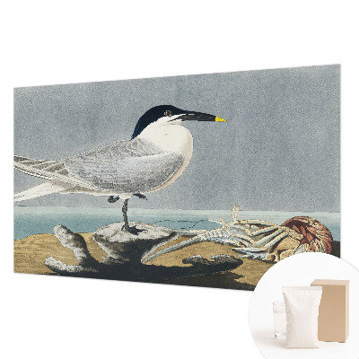 Fototapete fürs Schlafzimmer mit einem ornithologischen Motiv für das Schlafzimmer